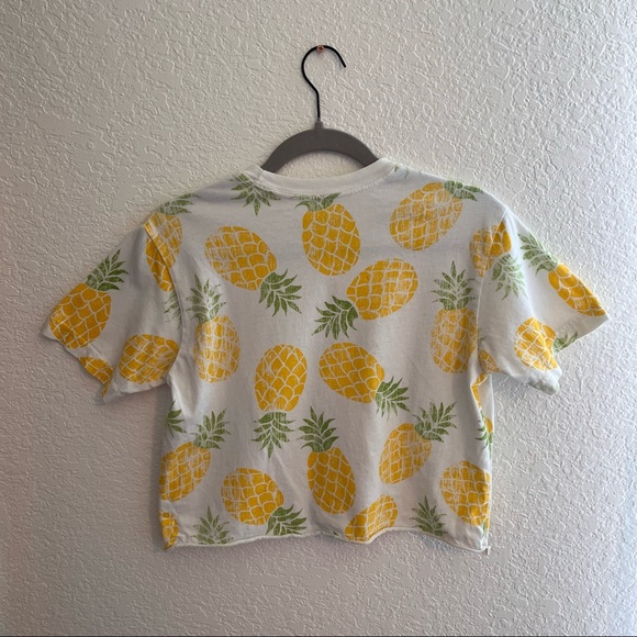 Pineapple Crop top shirt - Picture 2 of 5